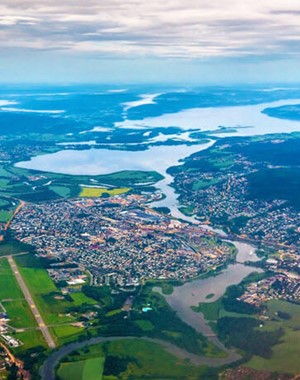 Lillestrom from above